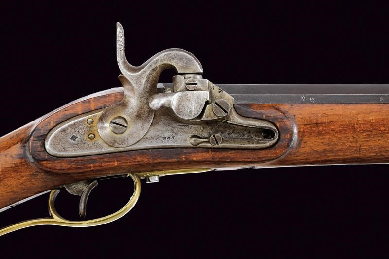 Raro Jagerstutzen Mod. 1842 con Sistema Augustin