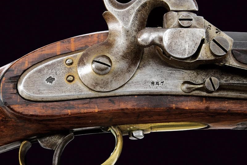 Raro Jagerstutzen Mod. 1842 con Sistema Augustin