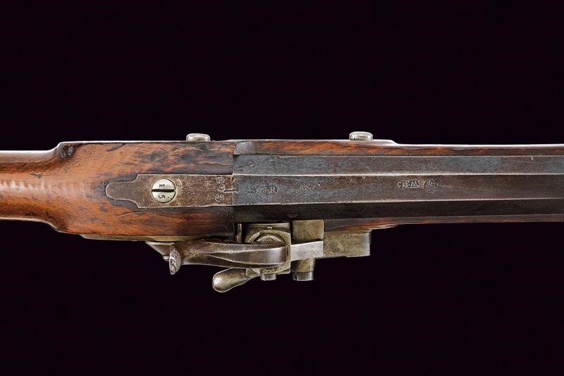Raro Jagerstutzen Mod. 1842 con Sistema Augustin