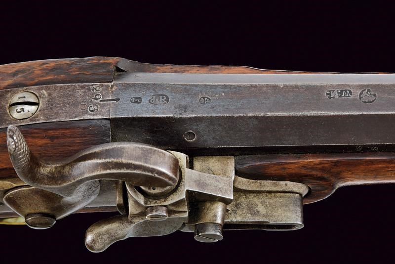 Raro Jagerstutzen Mod. 1842 con Sistema Augustin