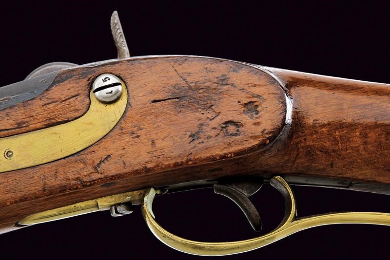 Raro Jagerstutzen Mod. 1842 con Sistema Augustin
