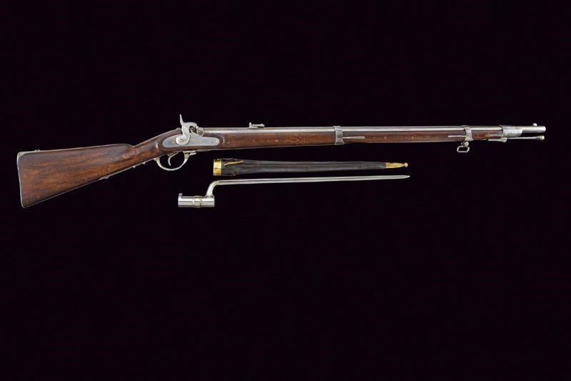 Fucile a Luminello Lorenz da Fanteria mod.1854/II con Baionetta