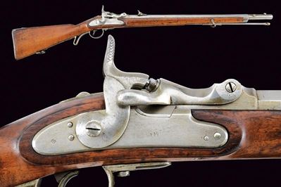 Jagerstutzen Mod. 1862/67 con Sistema Wanzel