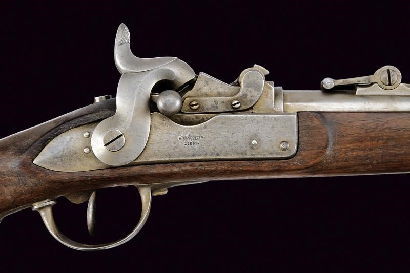 Fucile da Fanteria Francotte Mod. 1842 con Sistema Milbank Amsler Mod. 1867