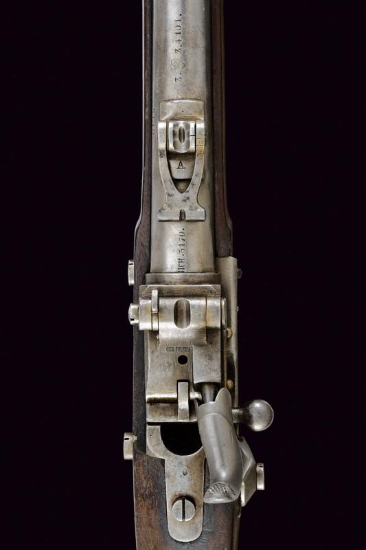 Fucile da Fanteria Francotte Mod. 1842 con Sistema Milbank Amsler Mod. 1867