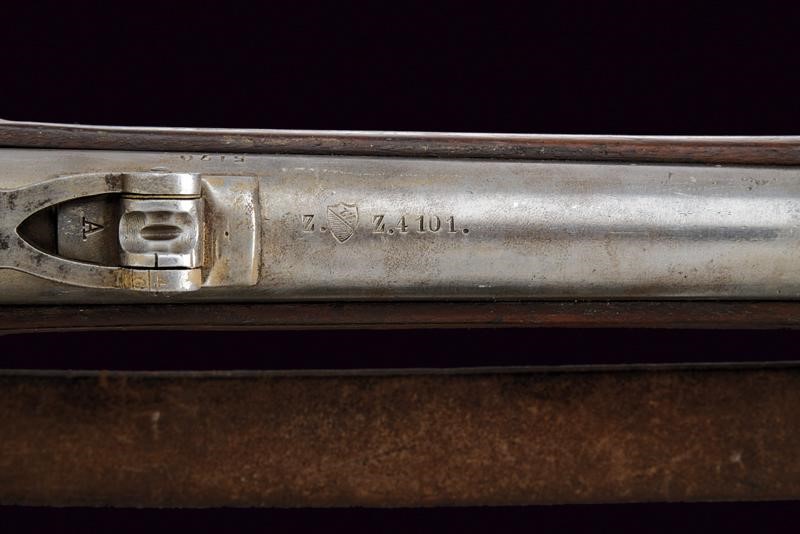 Fucile da Fanteria Francotte Mod. 1842 con Sistema Milbank Amsler Mod. 1867