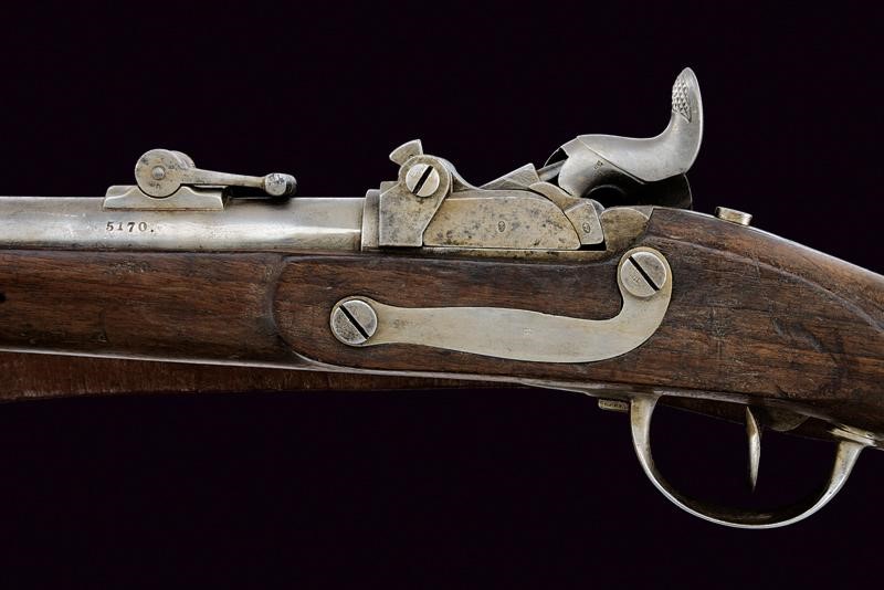 Fucile da Fanteria Francotte Mod. 1842 con Sistema Milbank Amsler Mod. 1867
