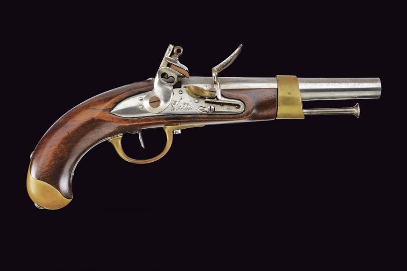 Pistola a Pietra Focaia An XIII
