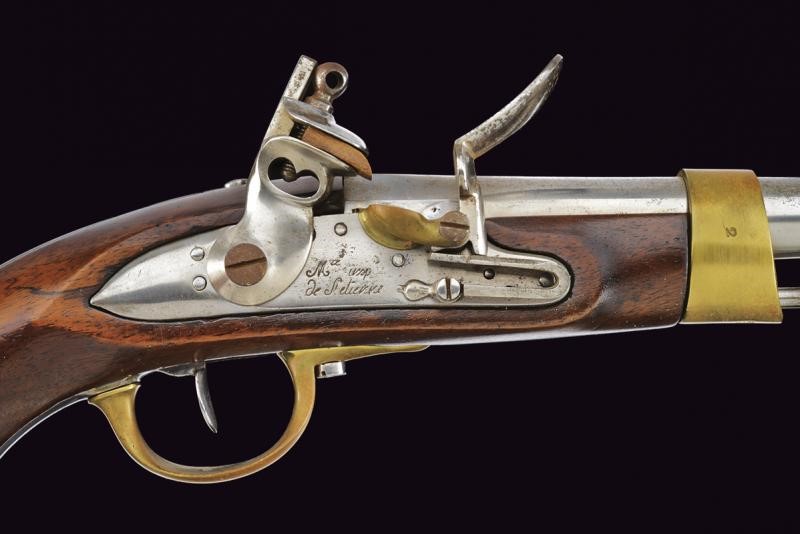 Pistola a Pietra Focaia An XIII