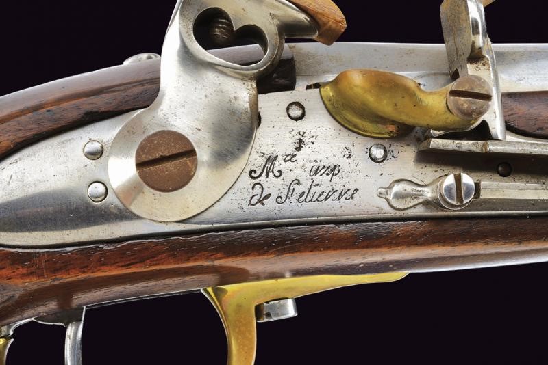 Pistola a Pietra Focaia An XIII