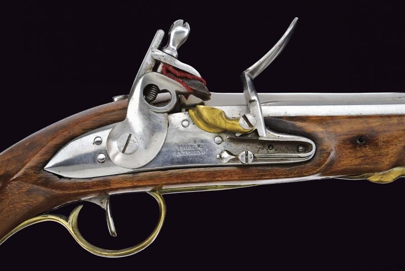 Pistola a Pietra Focaia da Marina