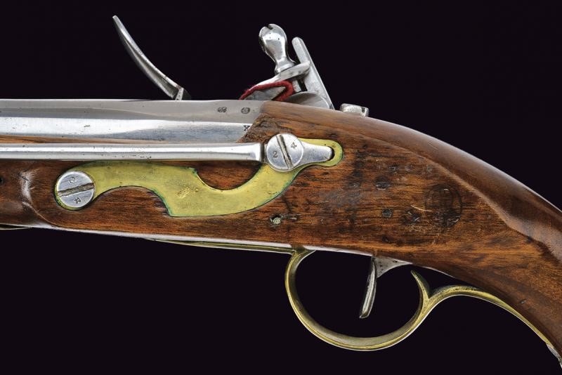Pistola a Pietra Focaia da Marina