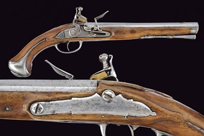 Pistola a Pietra Focaia