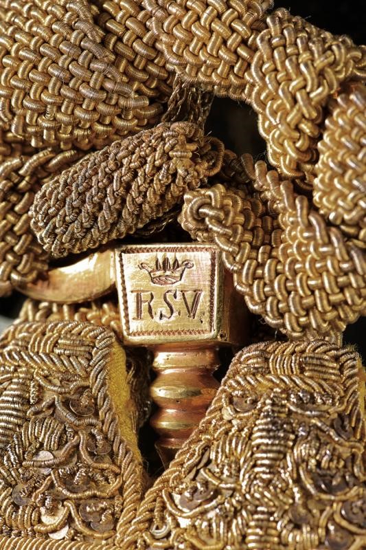 Chiave da Ciambellano con monogramma "RSV"