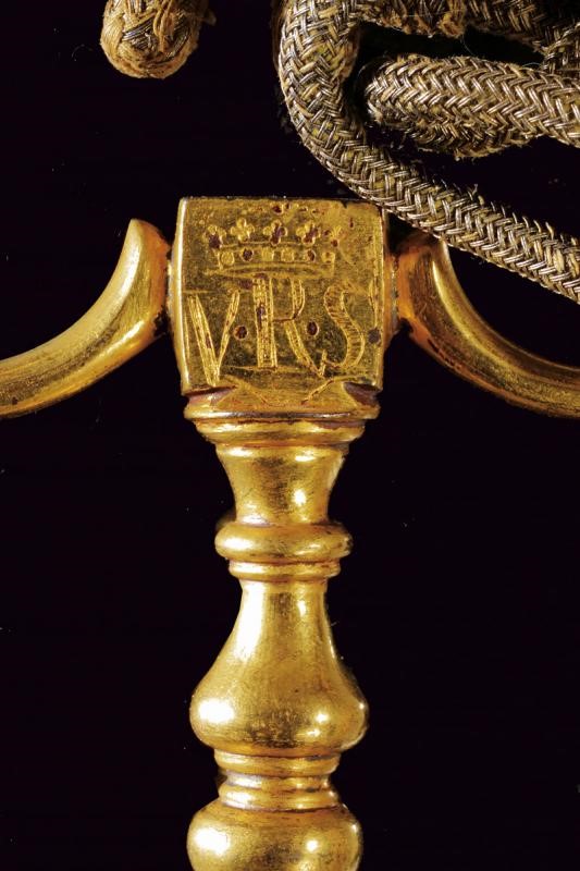 Chiave da Ciambellano con Monogramma "vrs"