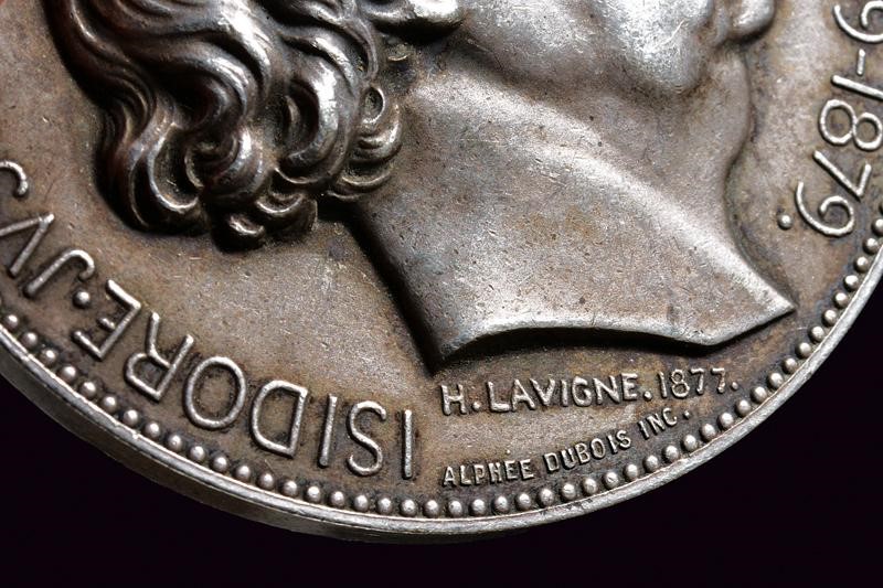 Lotto di Due Medaglie in Argento Donate al Tenore Francesco Tamagno