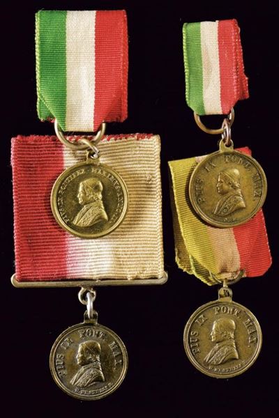 Lotto di Quattro Medaglie