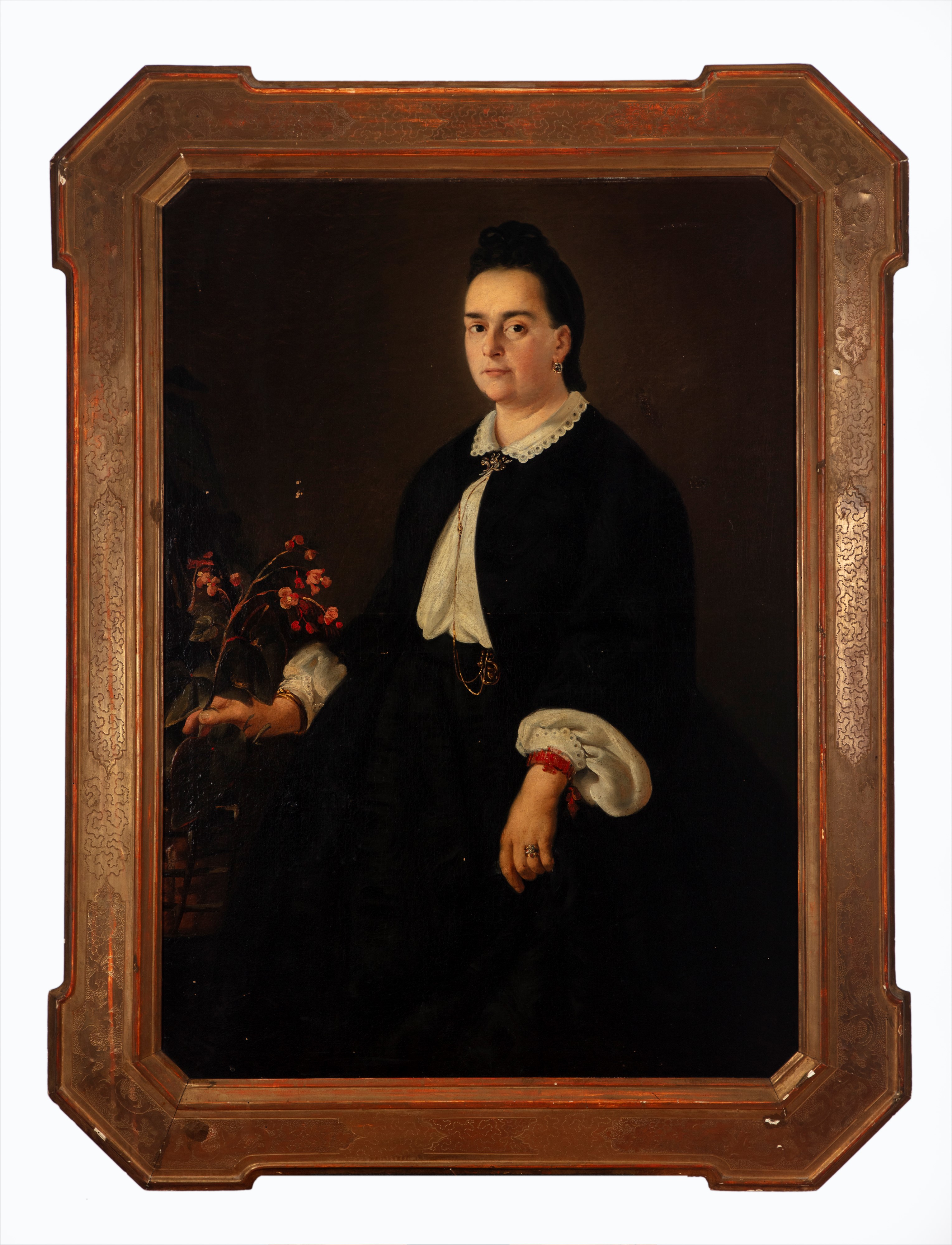 Scuola Lombarda, Secolo XIX - Ritratto di Donna