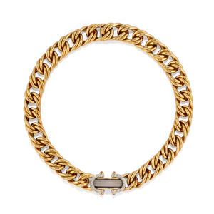 Collana con cristallo di rocca e diamanti 