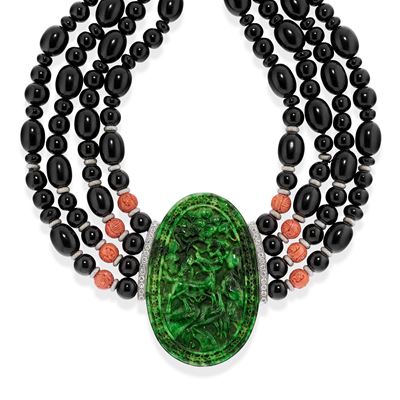 Collana con Giadeite