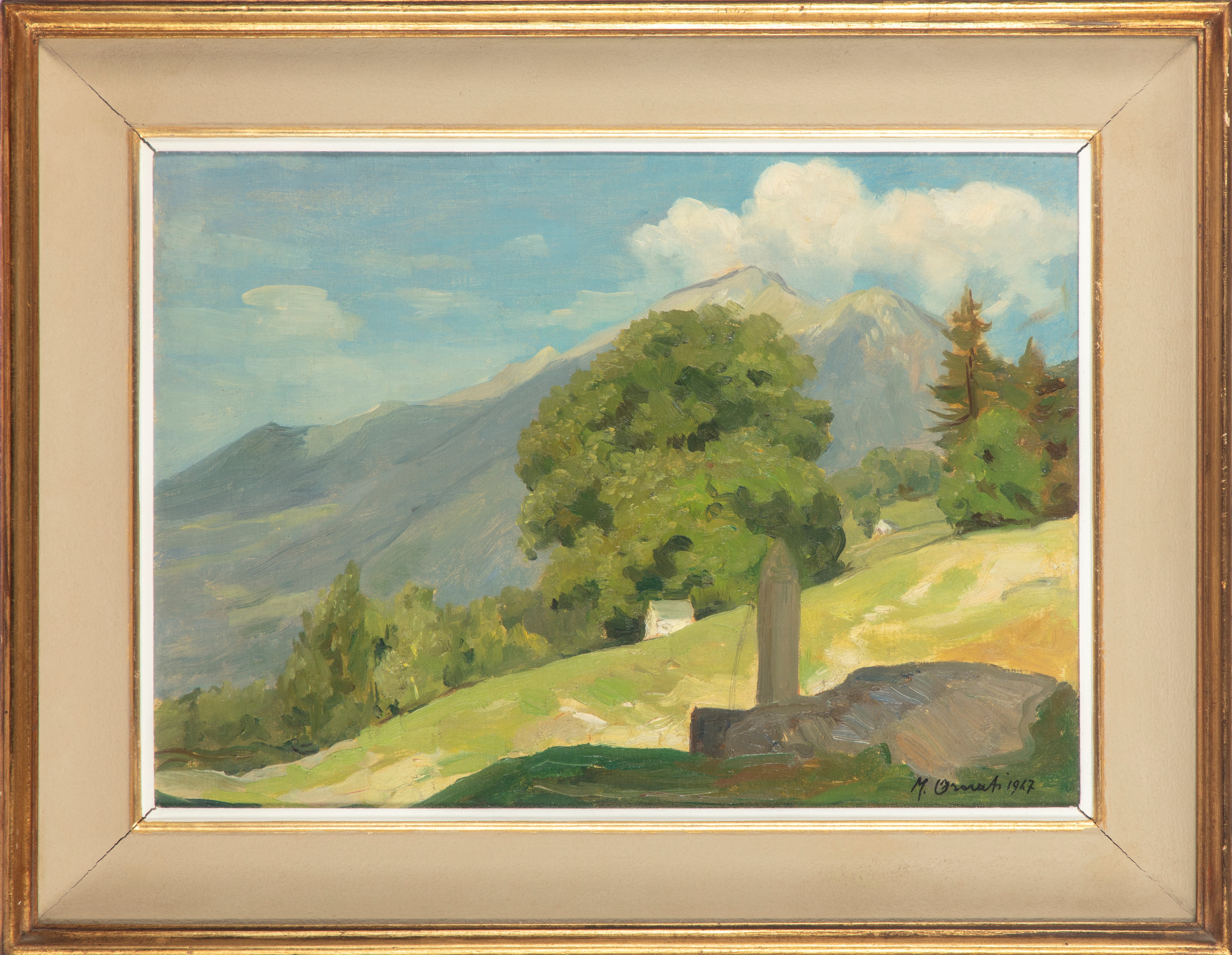 Mario Ornati - Paesaggio Lombardo