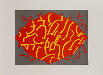 Composizione Rosso e Giallo