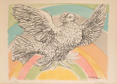 Colombe Volant (à L'arc-en-ciel)