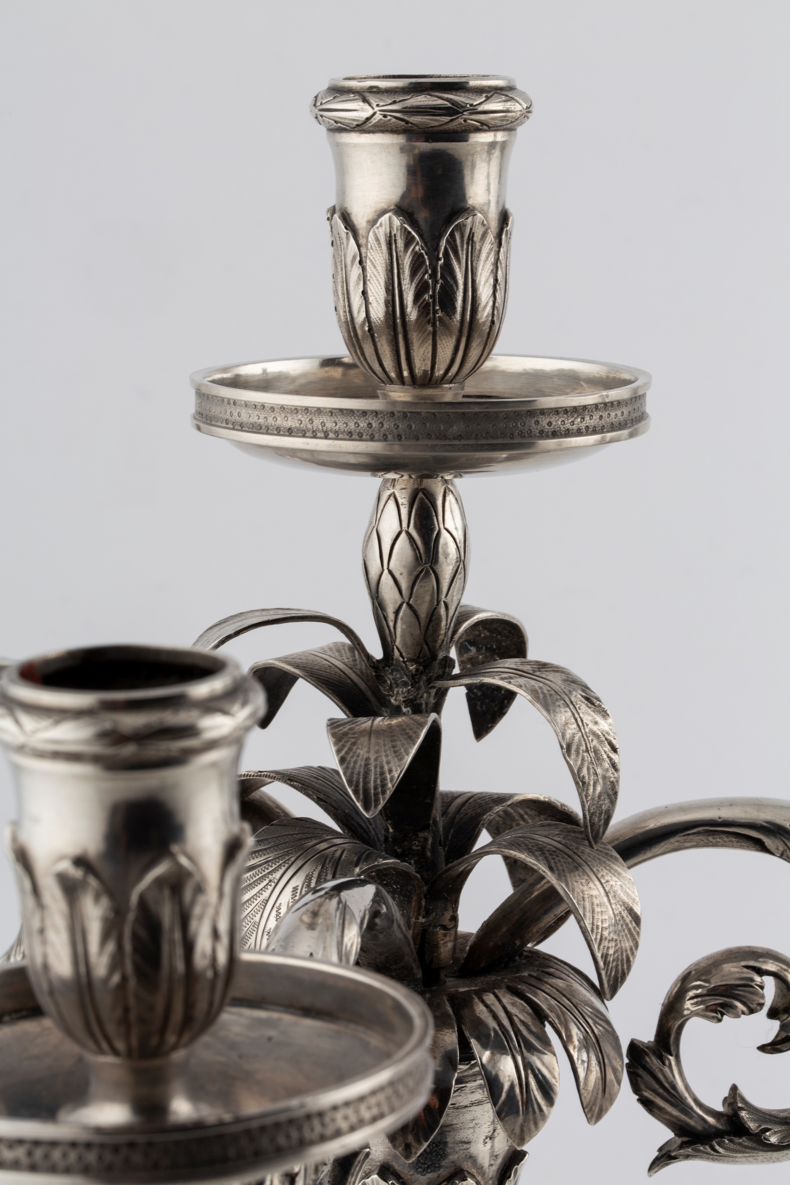 Rara Coppia di Candelabri