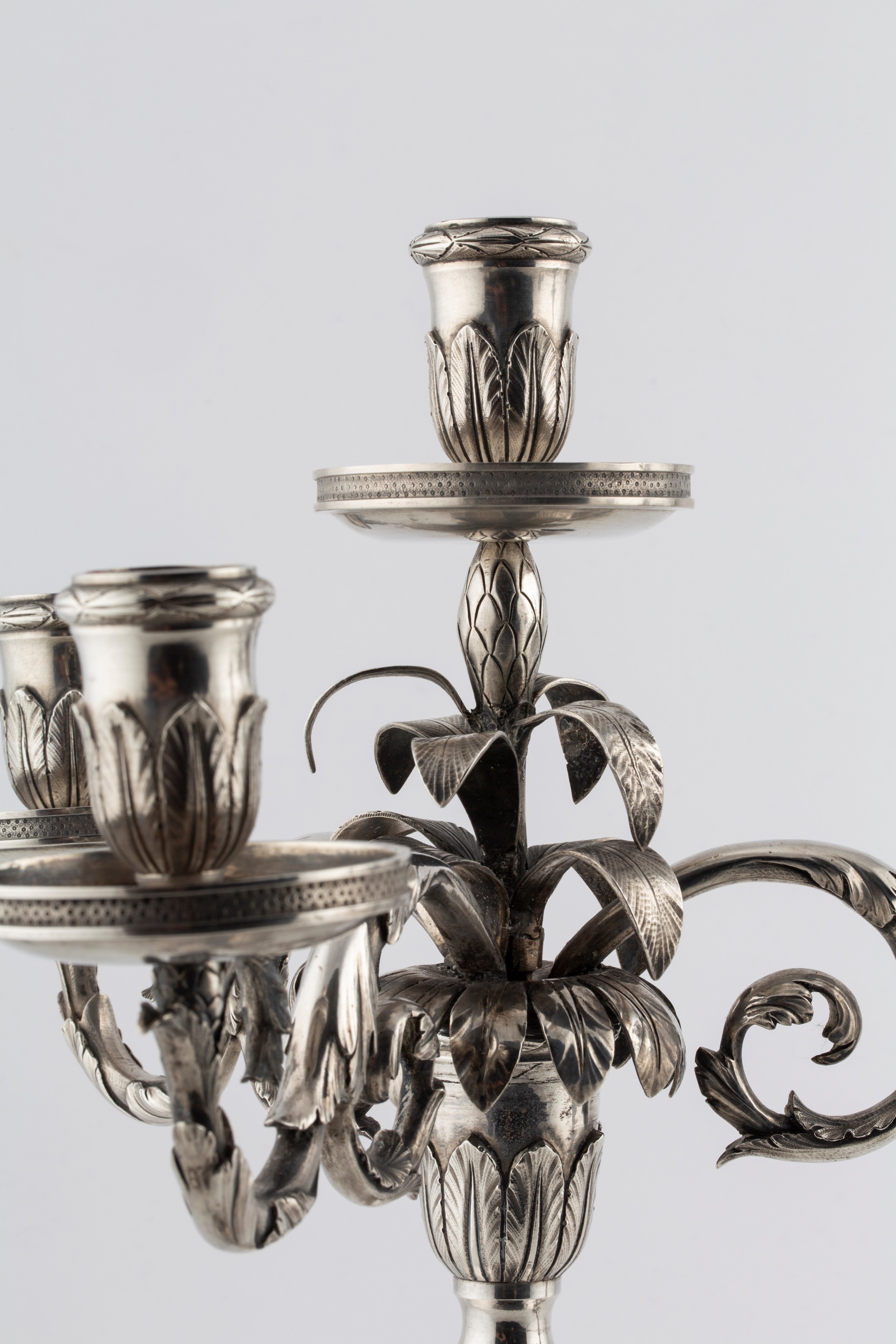 Rara Coppia di Candelabri