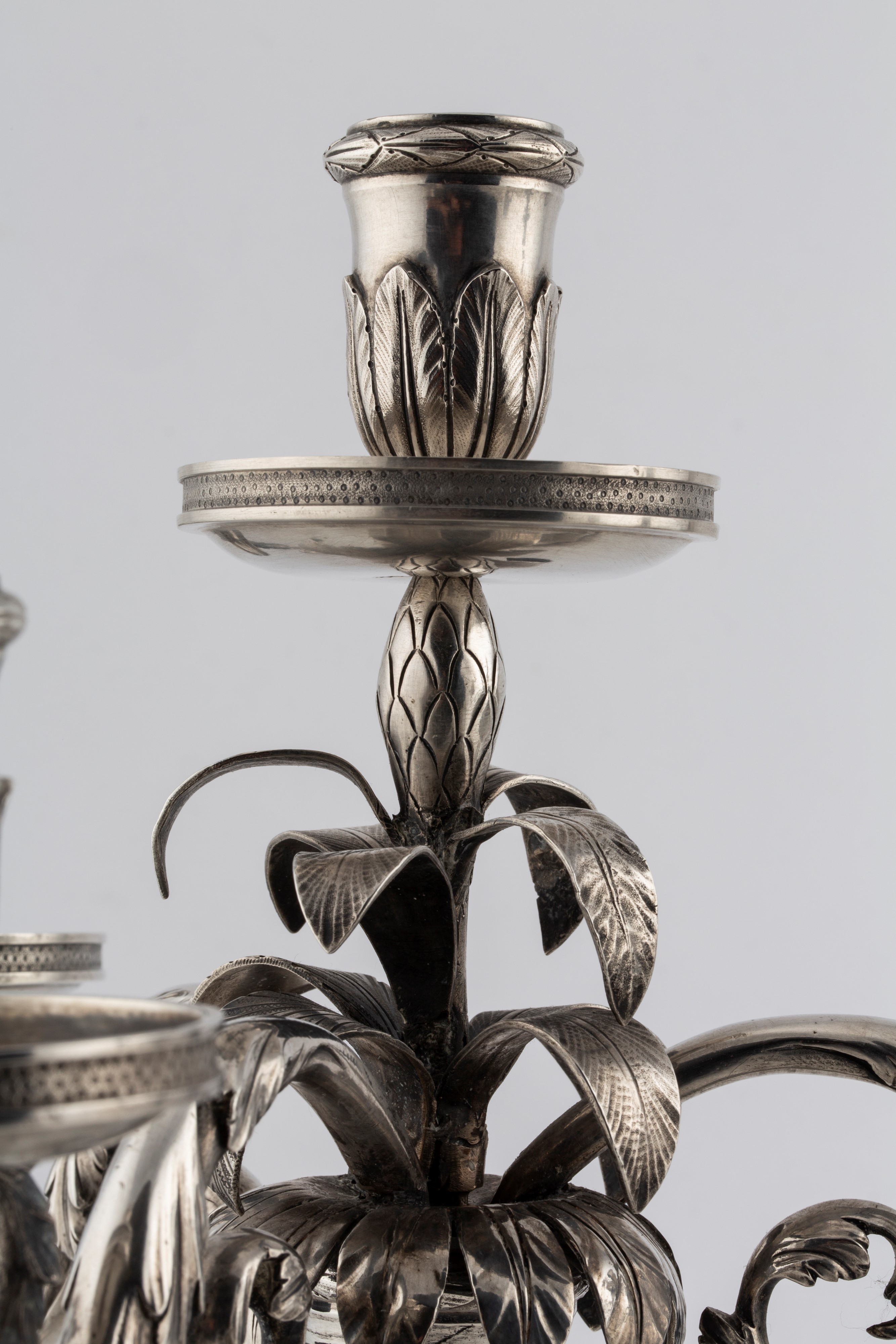 Rara Coppia di Candelabri