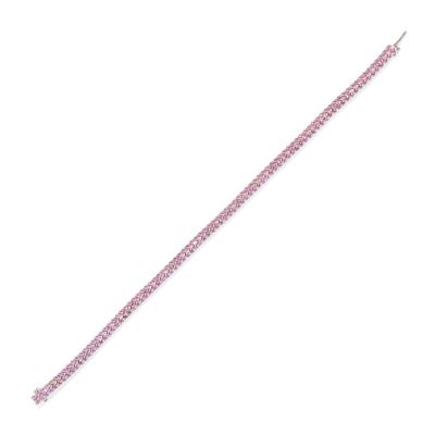 Bracciale con Zaffiri Rosa