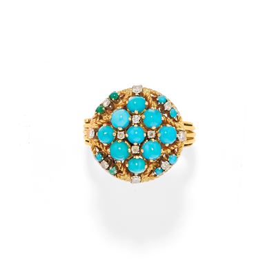 Anello con Turchesi