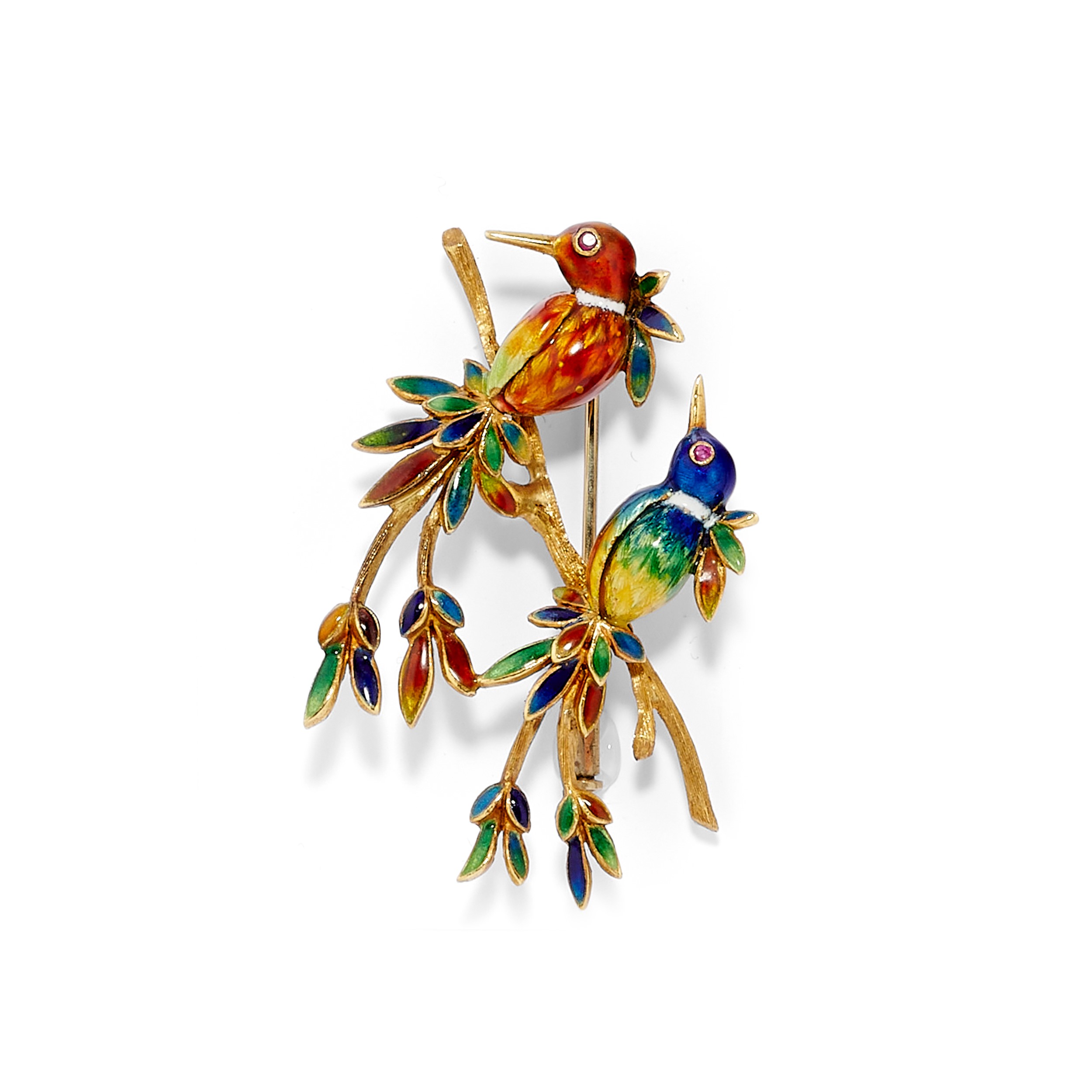 Bracciale e Spilla con Smalti