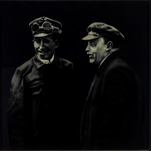 Lenin and his Hungarian delegate