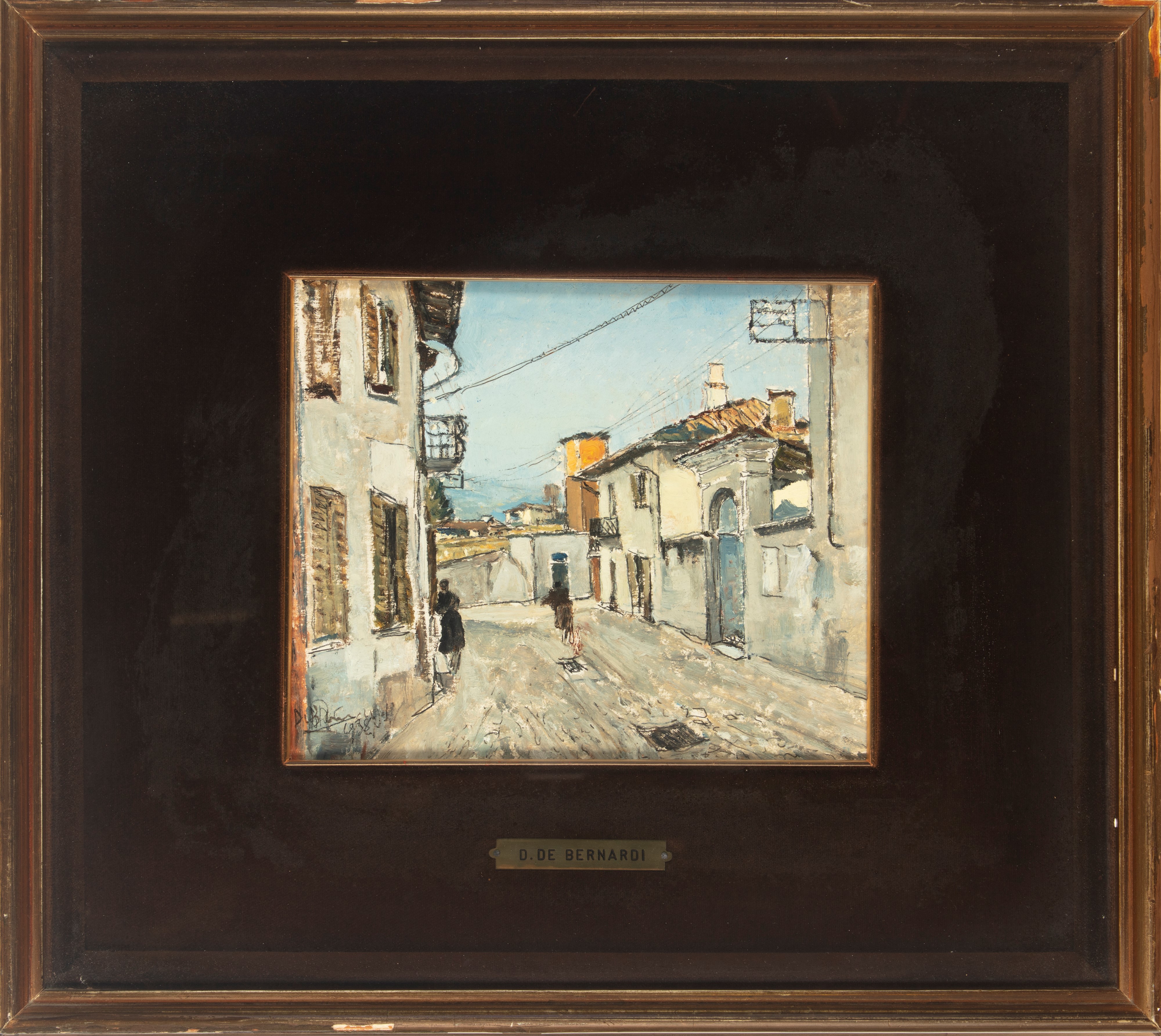 Domenico De Bernardi - Strada di Paese