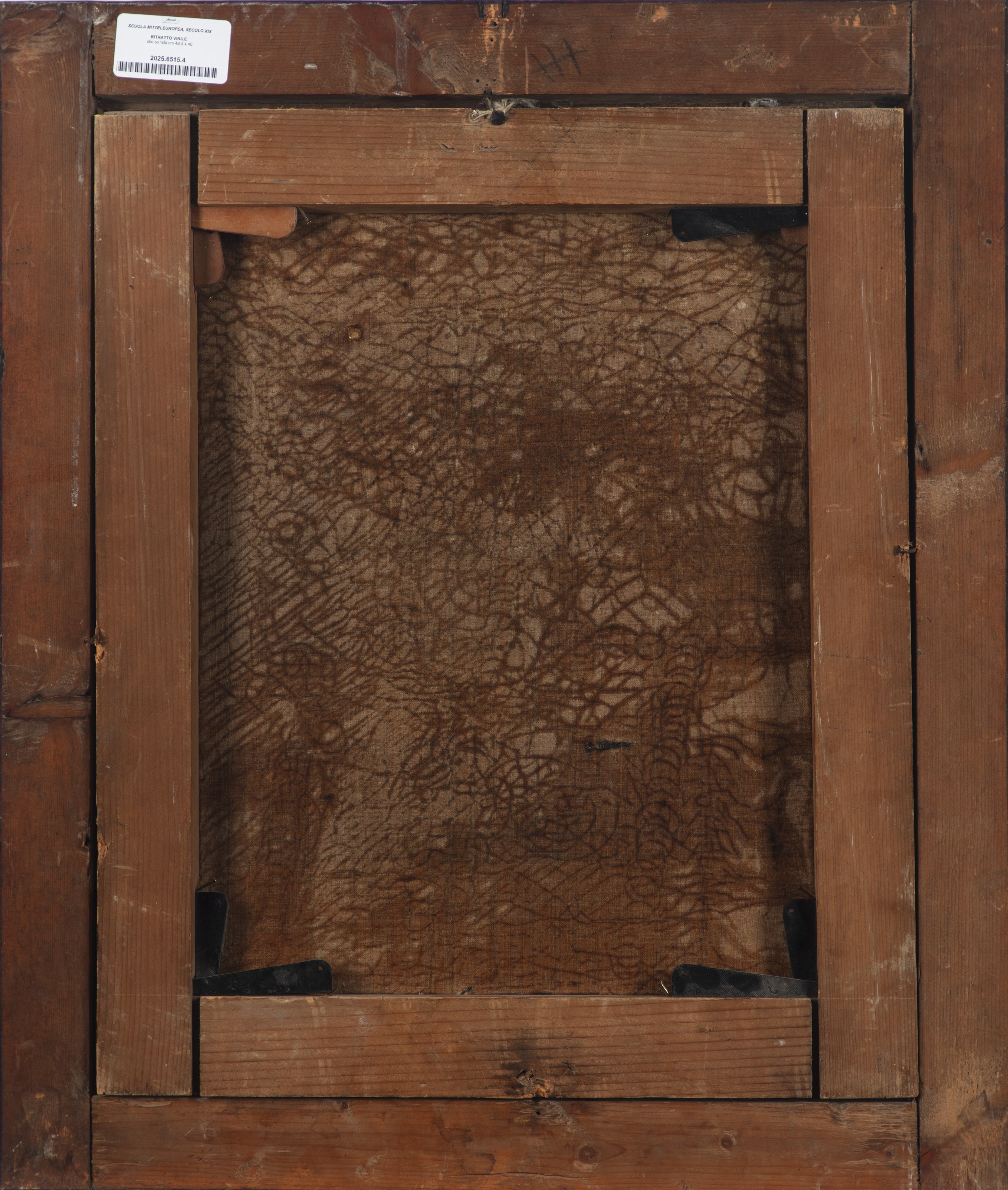 Scuola Mitteleuropea, Secolo XIX - Ritratto Virile