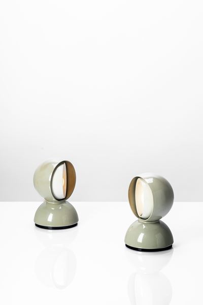 Coppia di Lampade Modello Eclisse