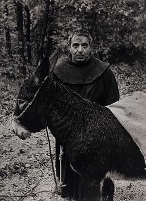 Senza titolo (Frate e asinello)