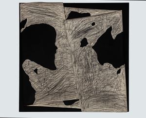 Grande dipinto piegato