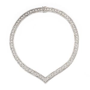 Collana con diamanti