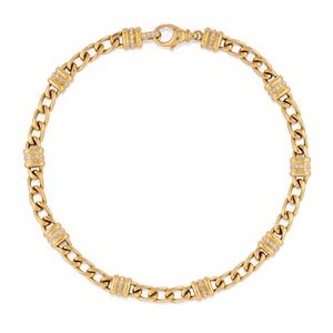 Collana con diamanti 