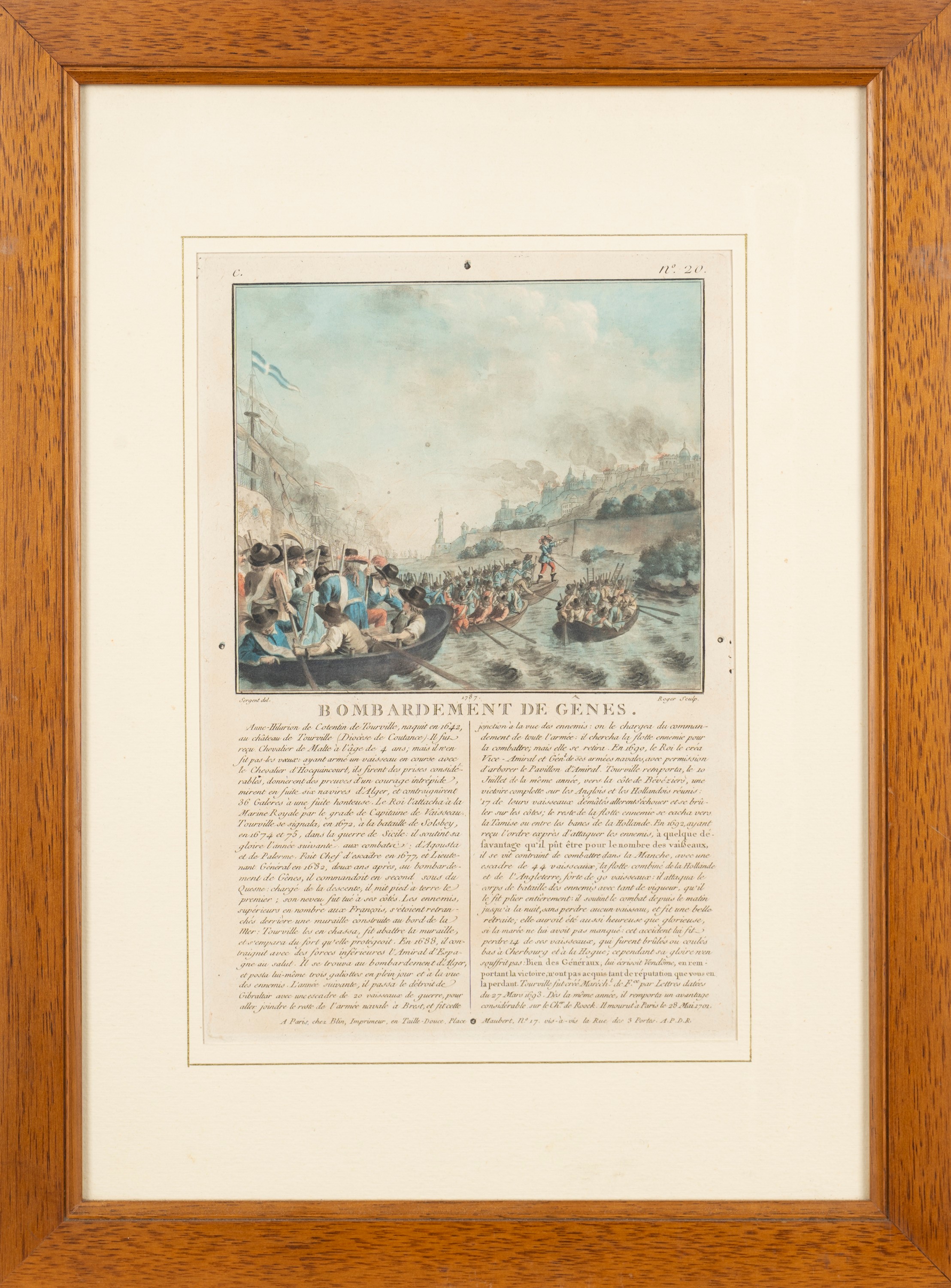 Bombardement De Genes - 1684