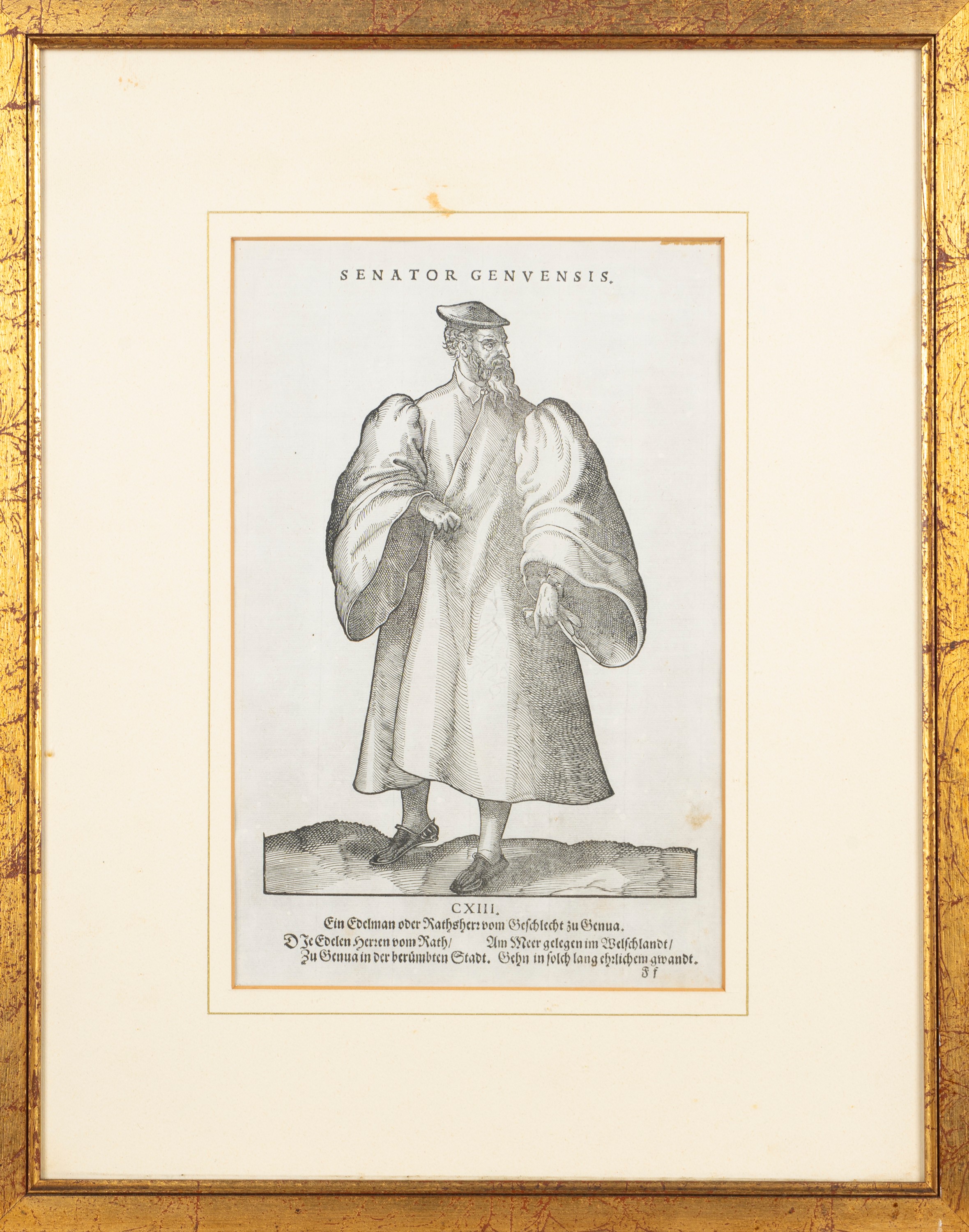 Nobilis foemina Genuensis - Senator Genuensis