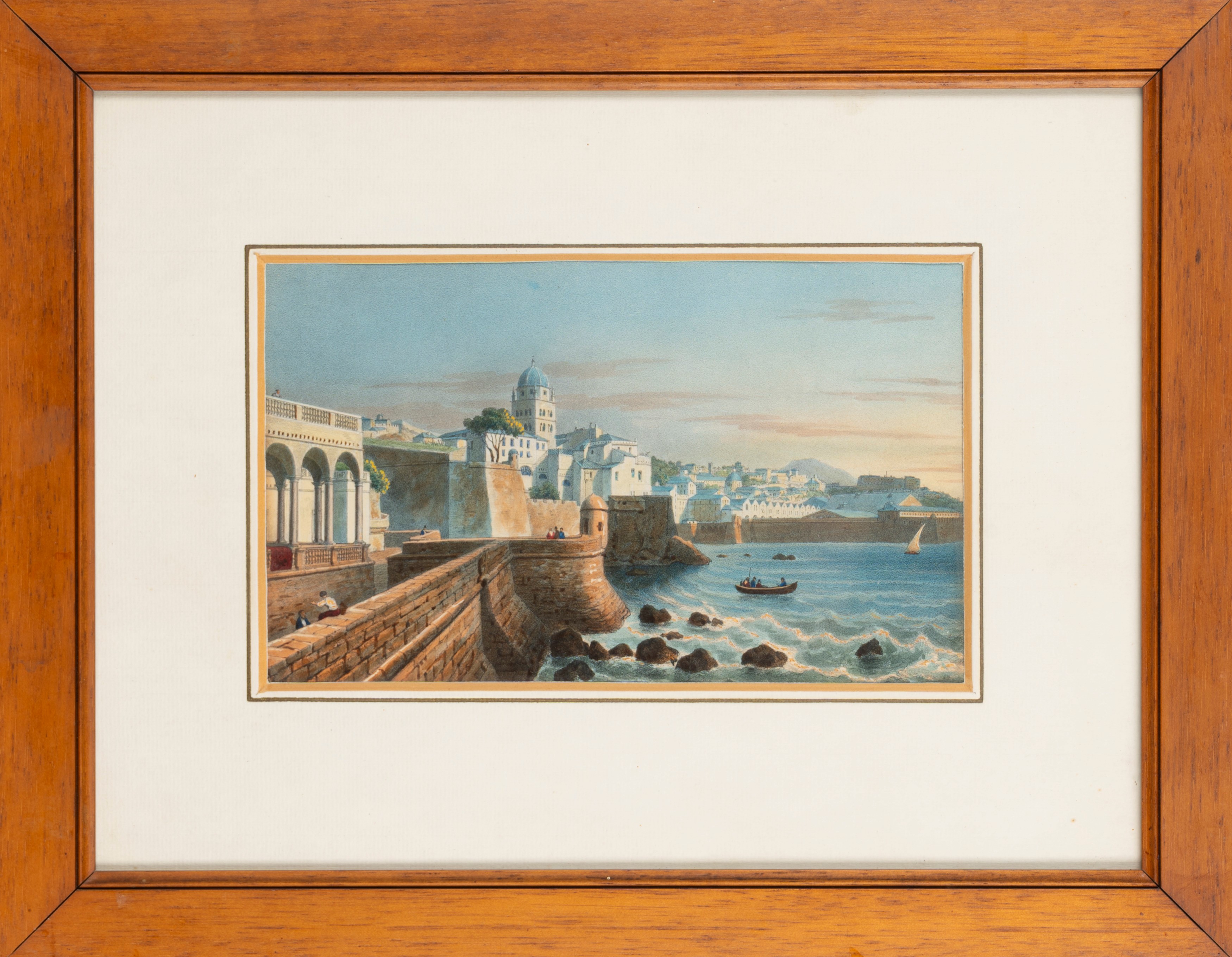 Veduta del Ponte di Carignano a Genova
