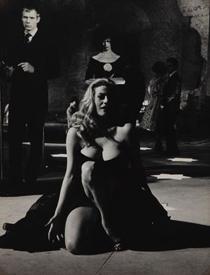 Anita Ekberg in "La dolce vita"