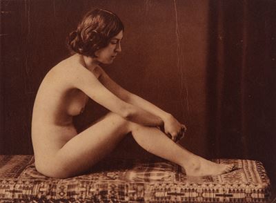 Senza titolo (Nudo), photogravure