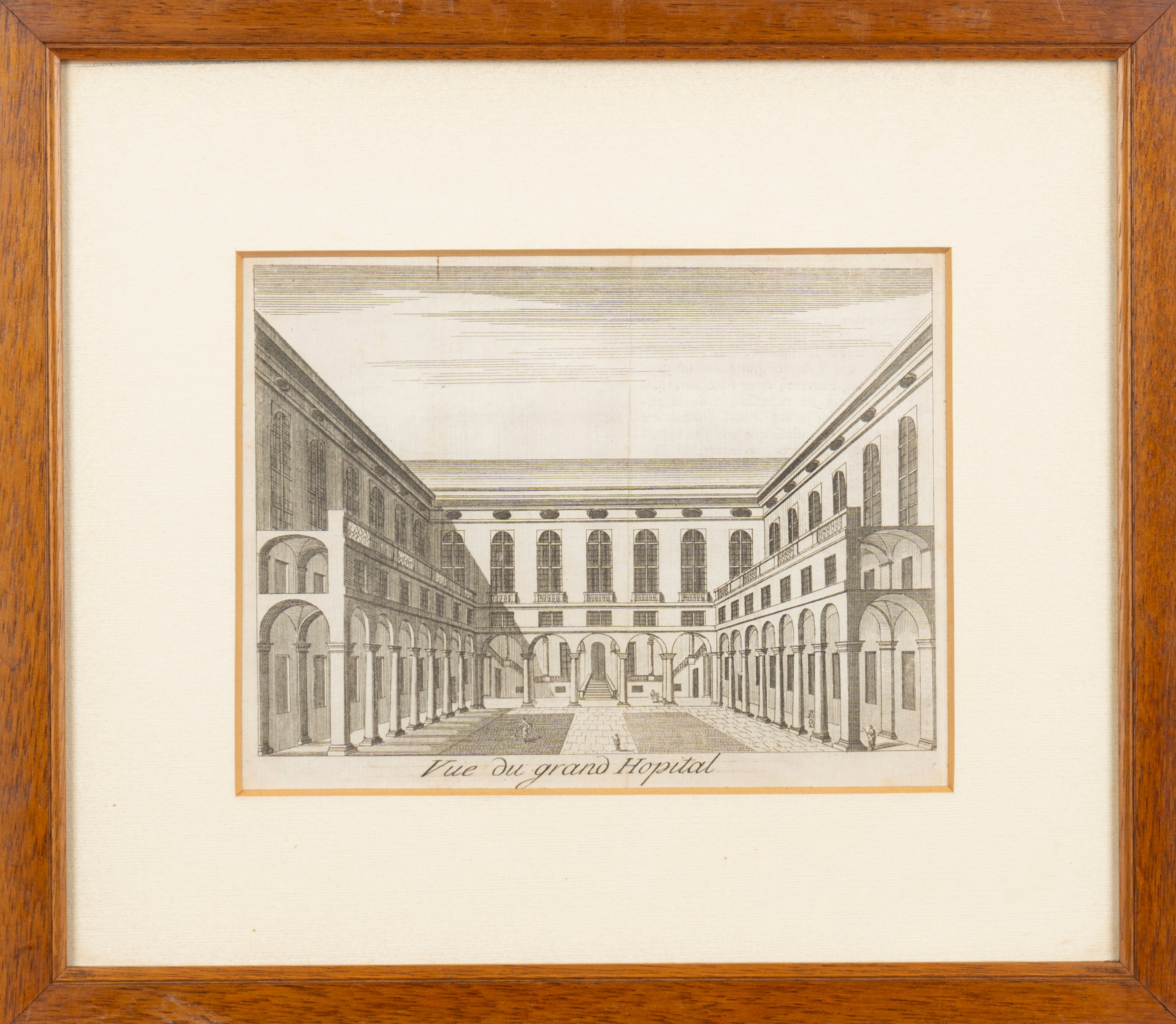 Veduta dell'Albergo dei Poveri in Genova