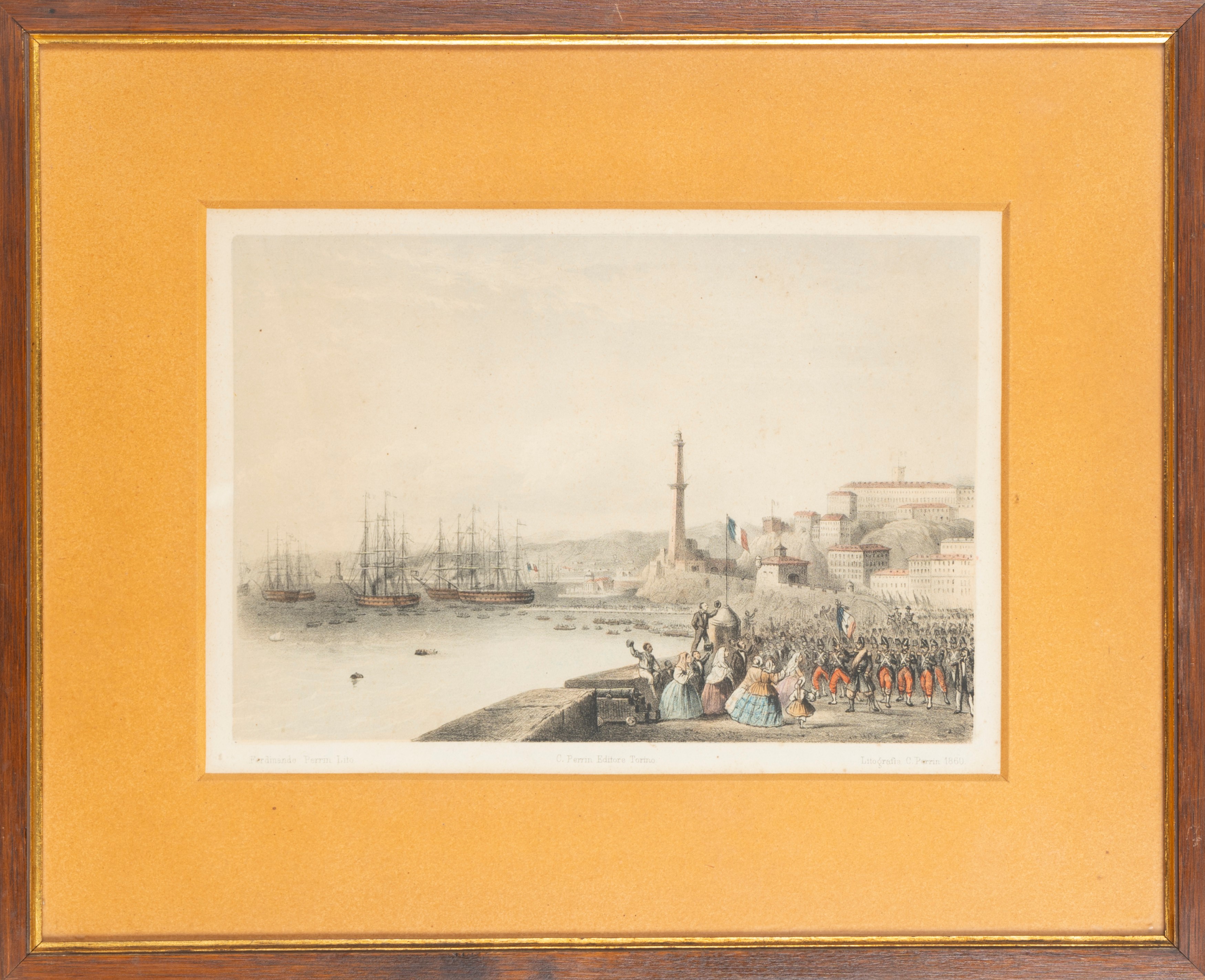 Genova - Arrivo Dell'imperatore Napoleone III