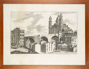 Veduta del ponte di Carignano