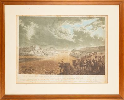Veduta del Ponte della Pila sul Bisagno Presso alle Mura di Genova...